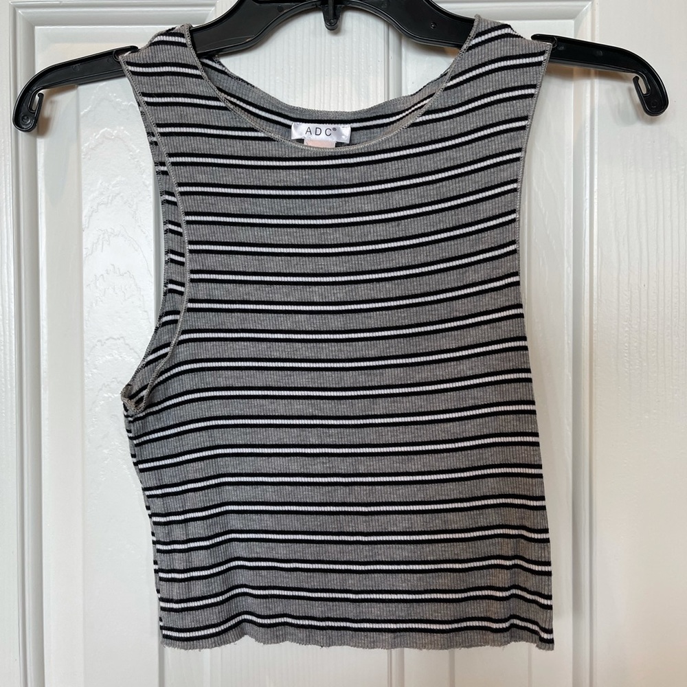 striped tank top